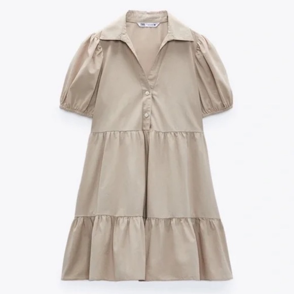 Zara Poplin Mini dress - Picture 1 of 4